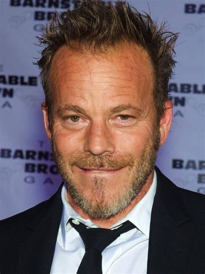 Stephen Dorff, 41, is pictured with Carl's Jr model Charlotte McKinney