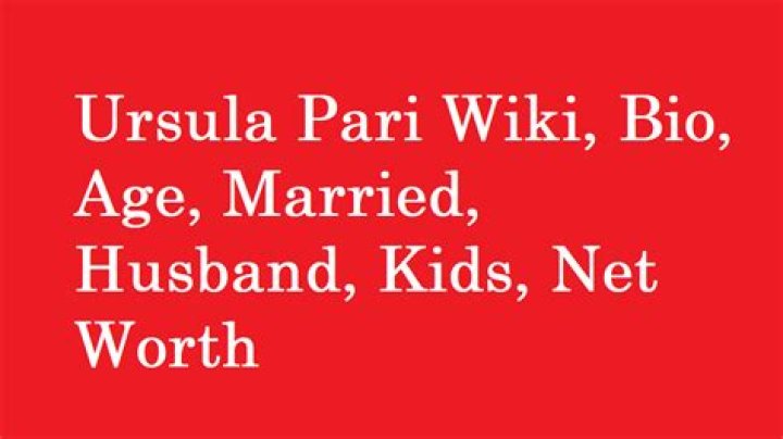 Ursula Pari Wikipedia, Age, Married, Daughter, Husband, KSAT 12 Bio
