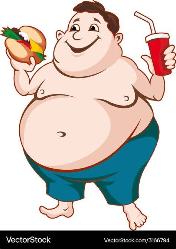 Vector Fat Guy libre de caracteres 106063 Vector en Vecteezy