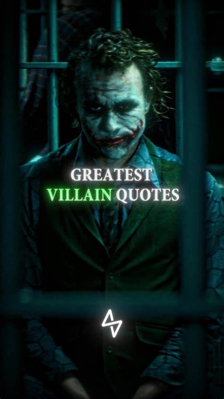 Villain Quote / Villain Quotes Posted By Christopher Simpson / Related