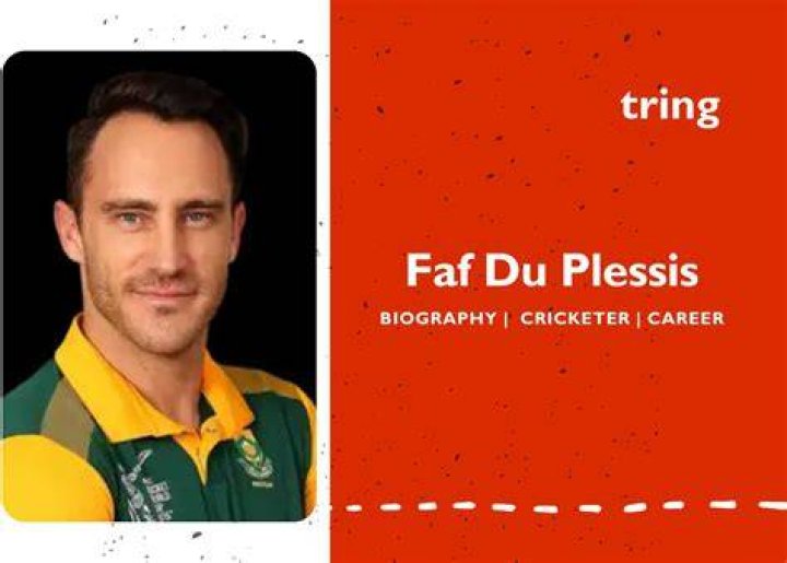 Who Is Faf du Plessis’s Wife, Imari Visser?