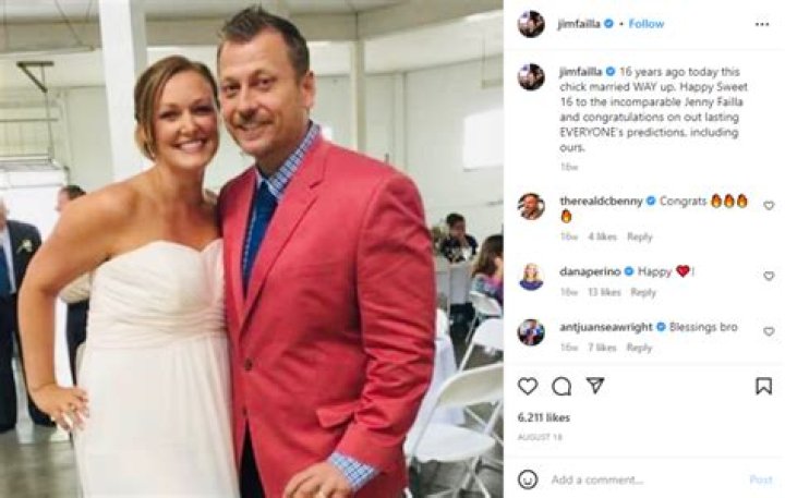 Who is Jimmy Failla Wife? Net Worth, Wiki.